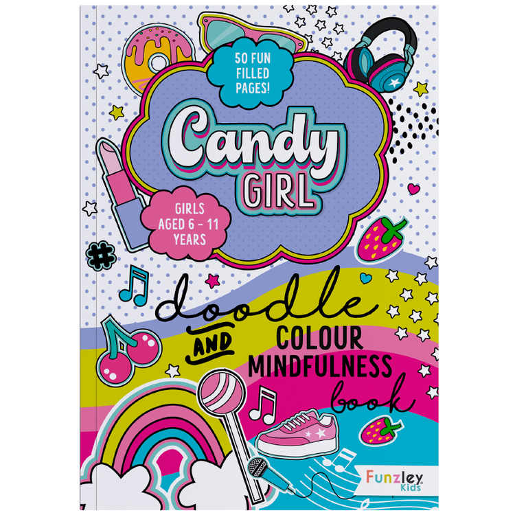 Candy Girl Doodle + Col Book