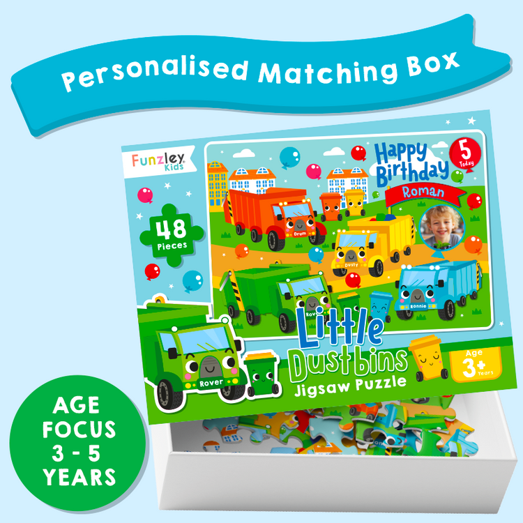 Little Dustbins 48 Piece jigsaw
