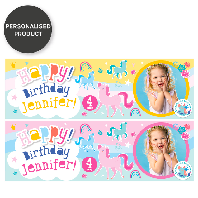 Pony Girl Wall Banners 2pk