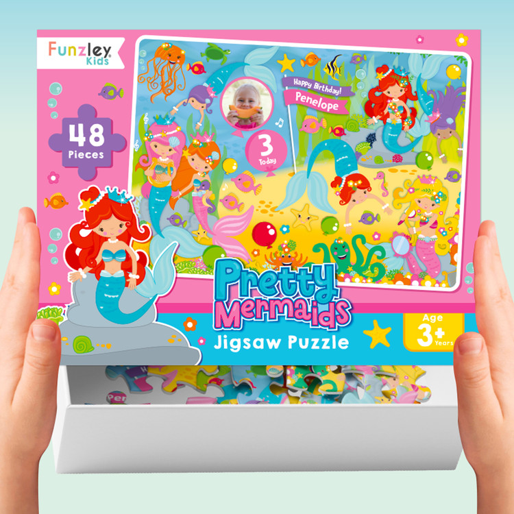 Pretty Mermaids 48 Piece jigsaw