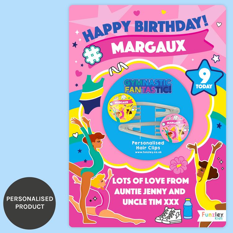 Gymnastic Fantastic Hair Clips