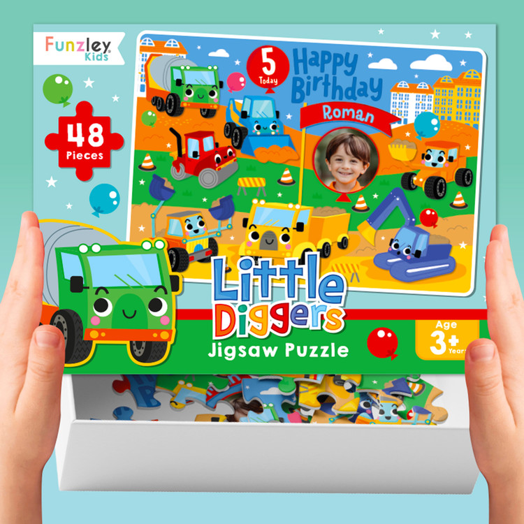 Little Diggers 48 Piece jigsaws