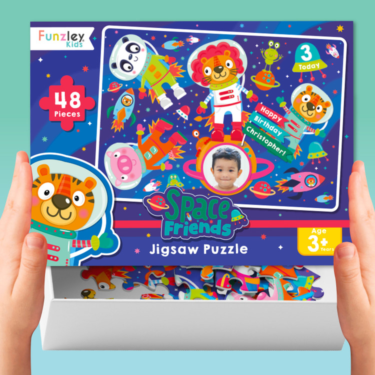 Space Friends 48 Piece jigsaws