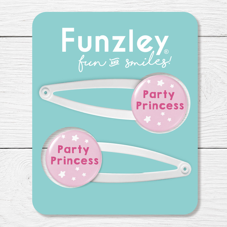 Party Princess 2 x Hair Clips