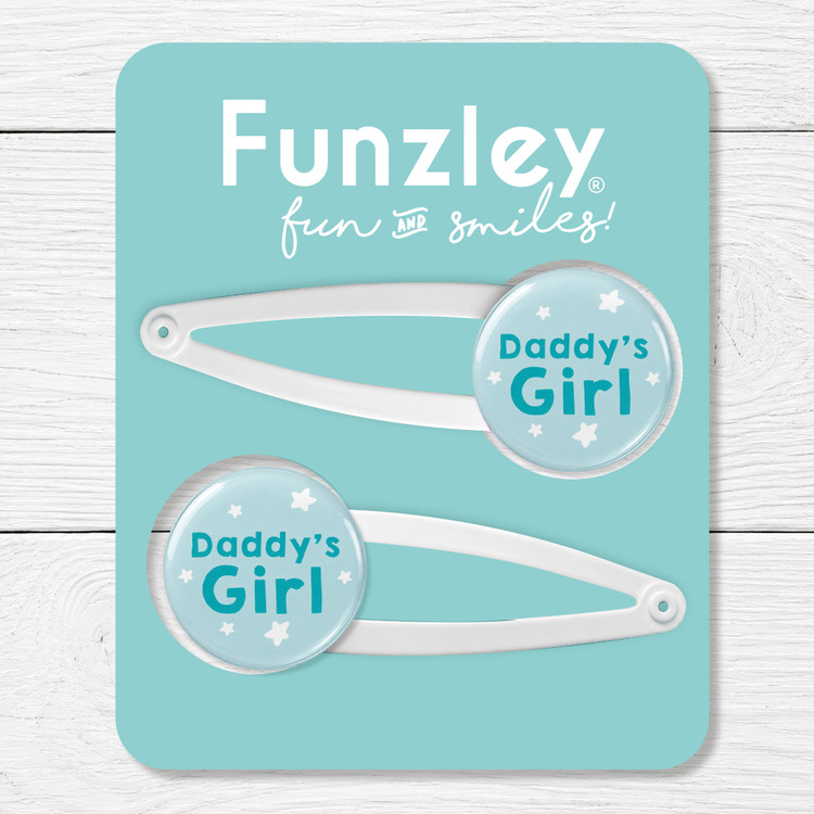 Daddy's Girl 2 x Hair Clips