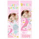 Cute little Bunny 2nd Bday Personalised Door Banners (2 PACK) Photo