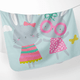 Cute Little Bunny Personalised Fleece Blanket