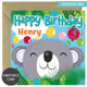 Jungle Fun Koala Personalised Square Card