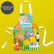 Jungle Fun Apron