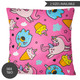 Pretty in pink (pink) Personalised Cushion
