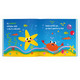 (AUTS) Under the sea Personalised Birthday Story Book with Activities (Hard backed)