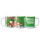 Santa and me (Green) Personalised Mug 11oz