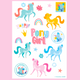 Pony Girl Temporary Tattoos