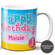 Personalised Pretty Mermaids Mug