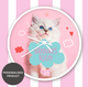 Sweet Kitty Wall Clock