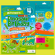 Dinosaur Birthday Tracing Book