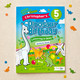 Personalised Dinosaur Birthday Colouring Book