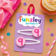 Funzley Birthdays Number 9 Hair Clips