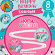 Horse & Heart Hair Clips