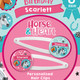 Horse & Heart Hair Clips