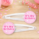 It's My Birthday Hair Clips