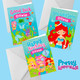 Pretty Mermaids Birthday Card