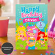 Pretty Mermaids Birthday Card