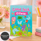 Pretty Mermaids Good Luck Card