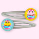 Birthday Cupcake Hair Clips