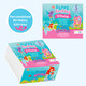 Pretty Mermaids Medium Square Birthday Gift Box