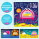 Pretty Mermaids Extra Large Deluxe Square Birthday Gift Box