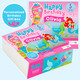 Pretty Mermaids Extra Large Deluxe Square Birthday Gift Box
