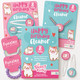 Sweet Kitty Small Birthday Letterbox Gift Box