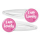 I am so lovely 2 x Hair Clips