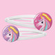 Personalised Rainbow Unicorns Small Birthday Letterbox Gift Box