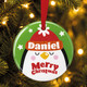 Personalised Santa & Me Christmas Tree Decoration