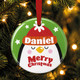 Personalised Santa & Me Christmas Tree Decoration
