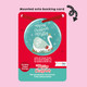 Personalised Pretty Swan Christmas Tree Decoration
