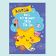Personalised New Baby Twinkle Wall Art