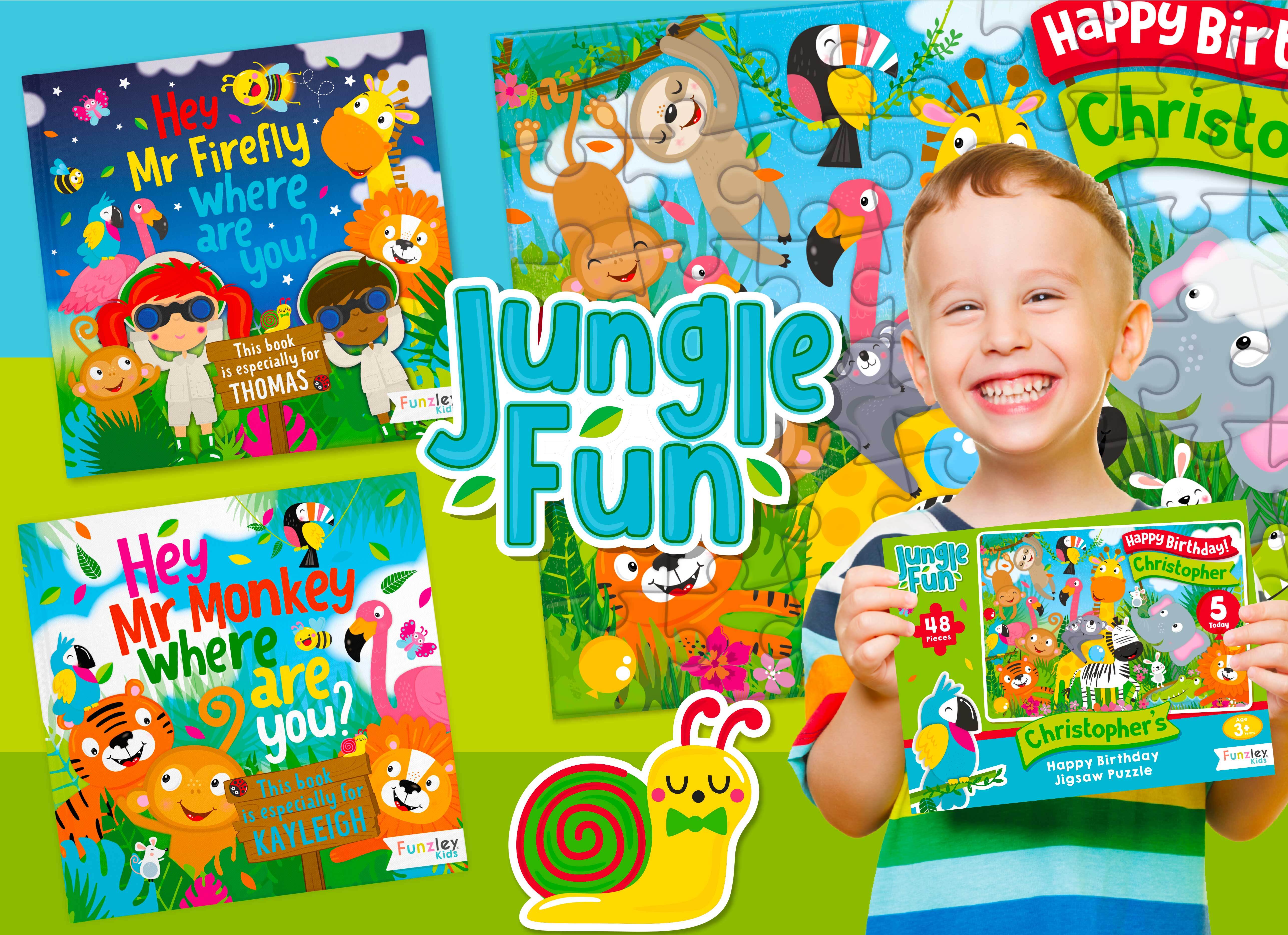 jungle fun infants theme 2-5 years