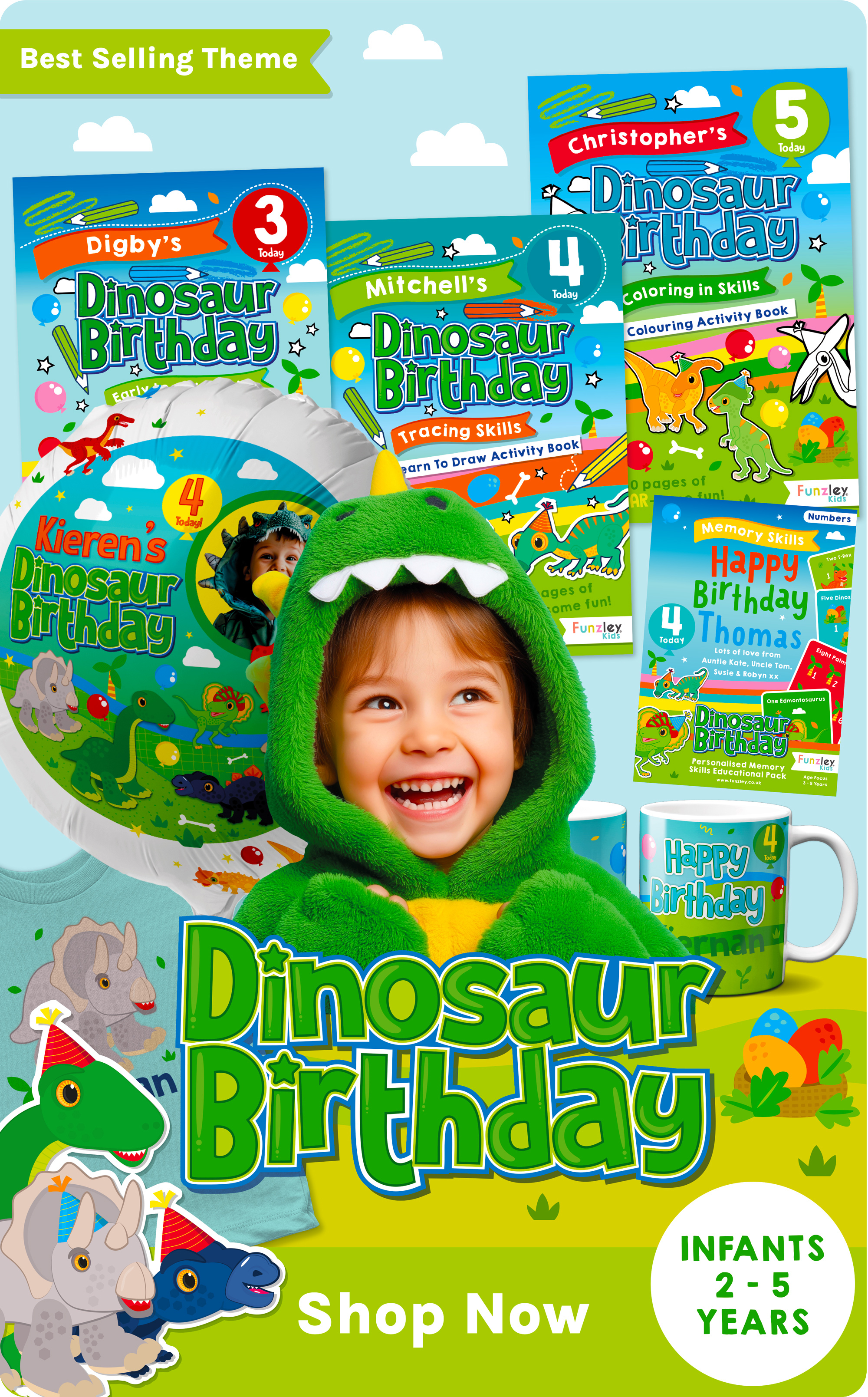 SHOP - Junior 6 - 9 Years, personalised kids birthday gifts, kids birthday personalised gifts, personalised children's birthday gifts, unique kids birthday gifts, personalised birthday gifts for children, kids birthday keepsakes, custom name birthday gifts for kids, personalised kids birthday presents UK, unique personalised kids birthday gifts, Funzley personalised birthday gifts