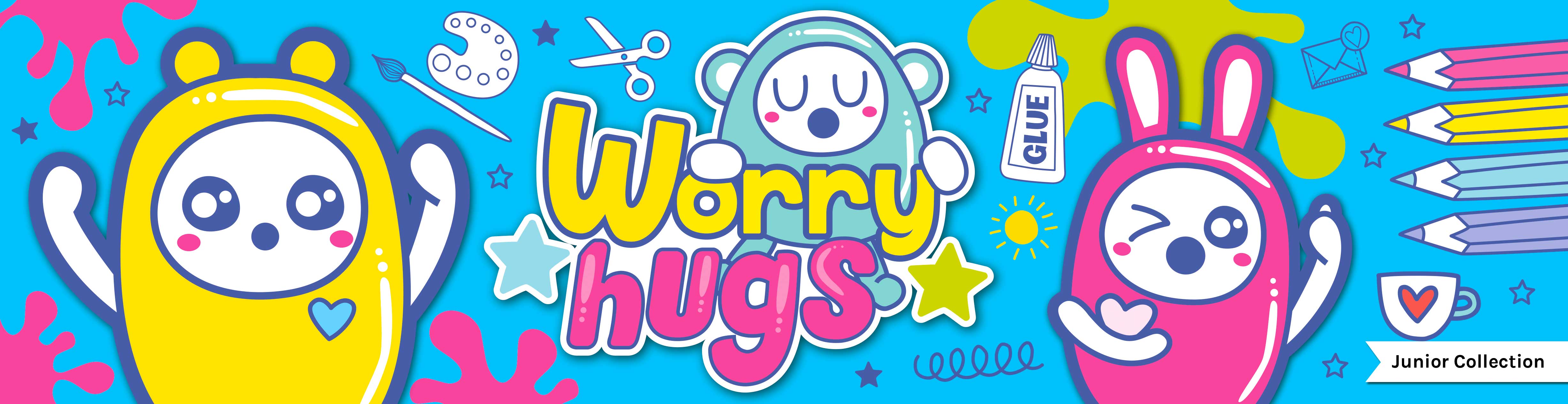 affirmation print worry hugs