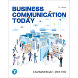 Business Communication Today (15th Edition) Courtland L. Bovee; John V. Thill | 9780135891612