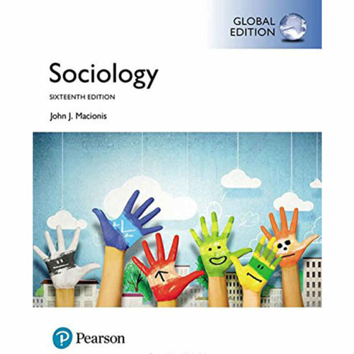 Sociology (16th Edition) Macionis | 9781292161471