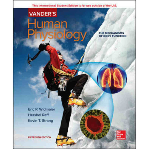 Vander's Human Physiology (15th Edition) Eric Widmaier | 9781260085228