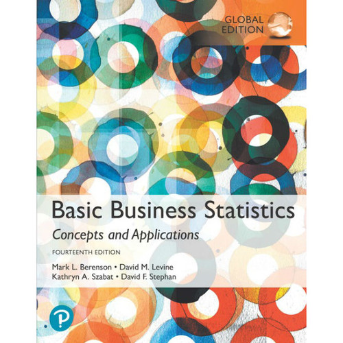 Business Statistics A First Course (8th edition) David M. Levine