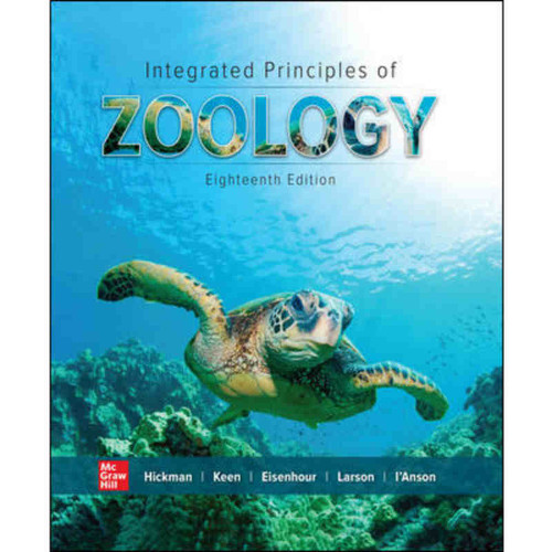 Integrated Principles of Zoology (18th Edition) Hickman 9781260205190
