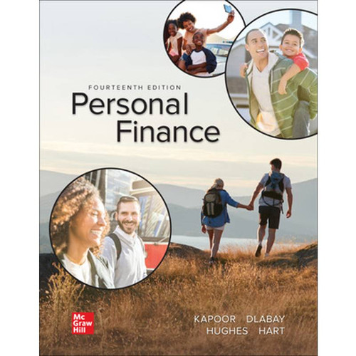 Personal Finance (14th Edition) Jack Kapoor | 9781264101597