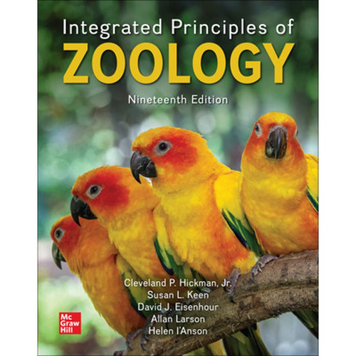 Integrated Principles of Zoology (19th Edition) Cleveland Hickman, Susan L. Keen | 9781264091218