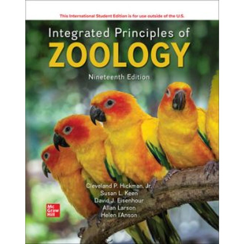 Integrated Principles of Zoology (19th Edition) Cleveland Hickman, Susan L. Keen | 9781266263293